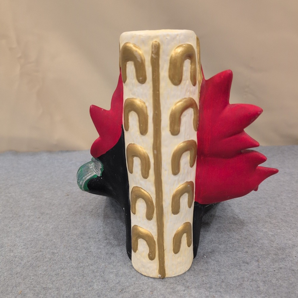 Atlantic Mold Vtg Ceramic Nativity Book Candle Display Behold the Lamb of God - Picture 5 of 7